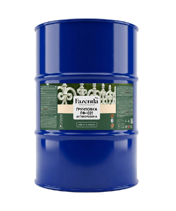 Ґрунтовка Fazenda ГФ-021 червоно-коричневий глянець 50кг